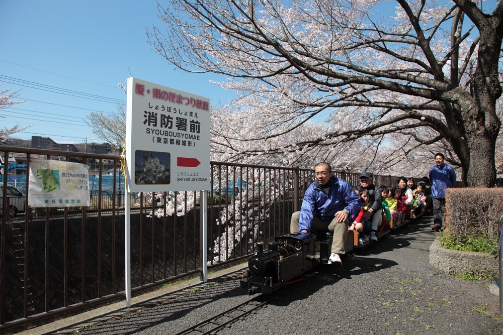 桜・梨の花まつり SL