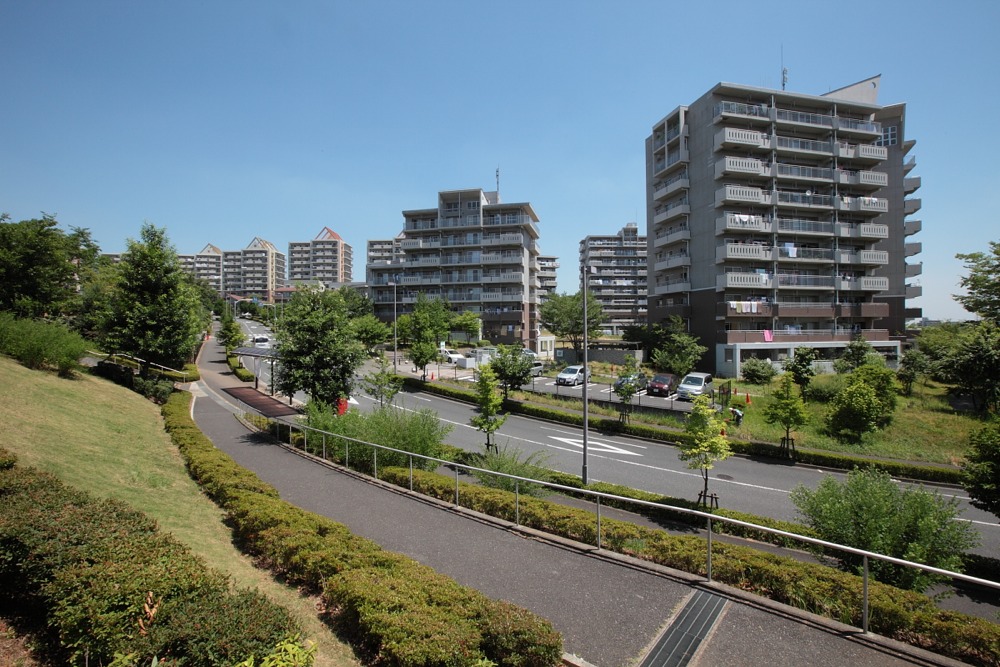 若葉台の住宅街