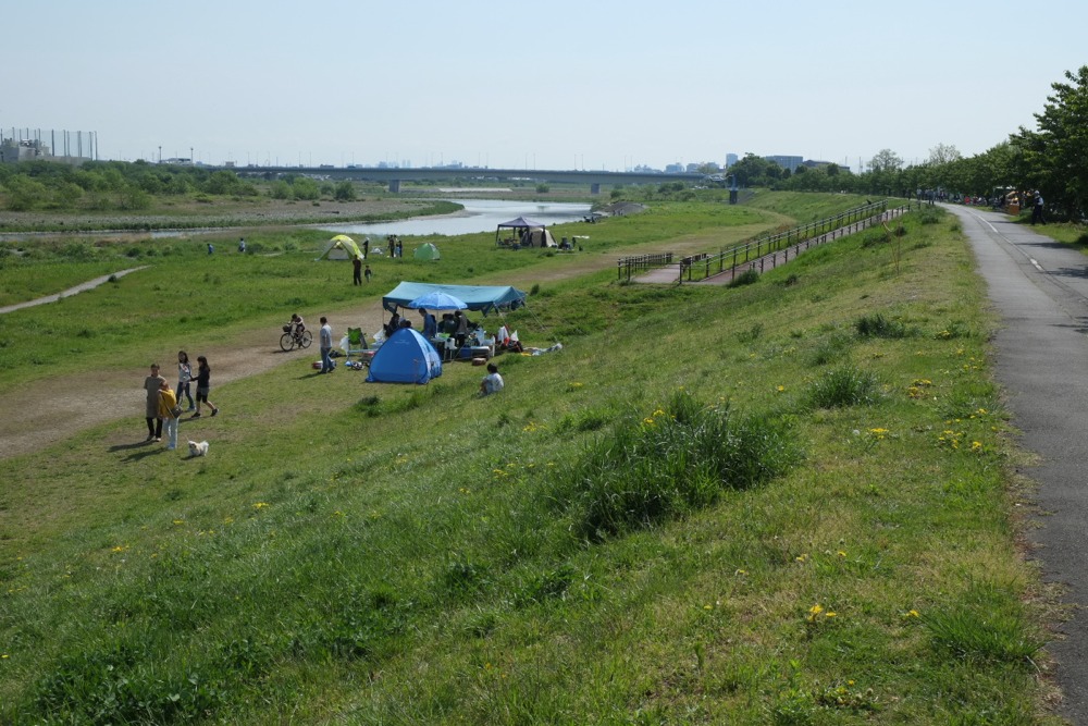 北緑地公園 ゴールデンウィークのバーベキュー